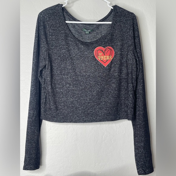 wild fable Tops - New SF 49ers Heart Long Sleeve Top